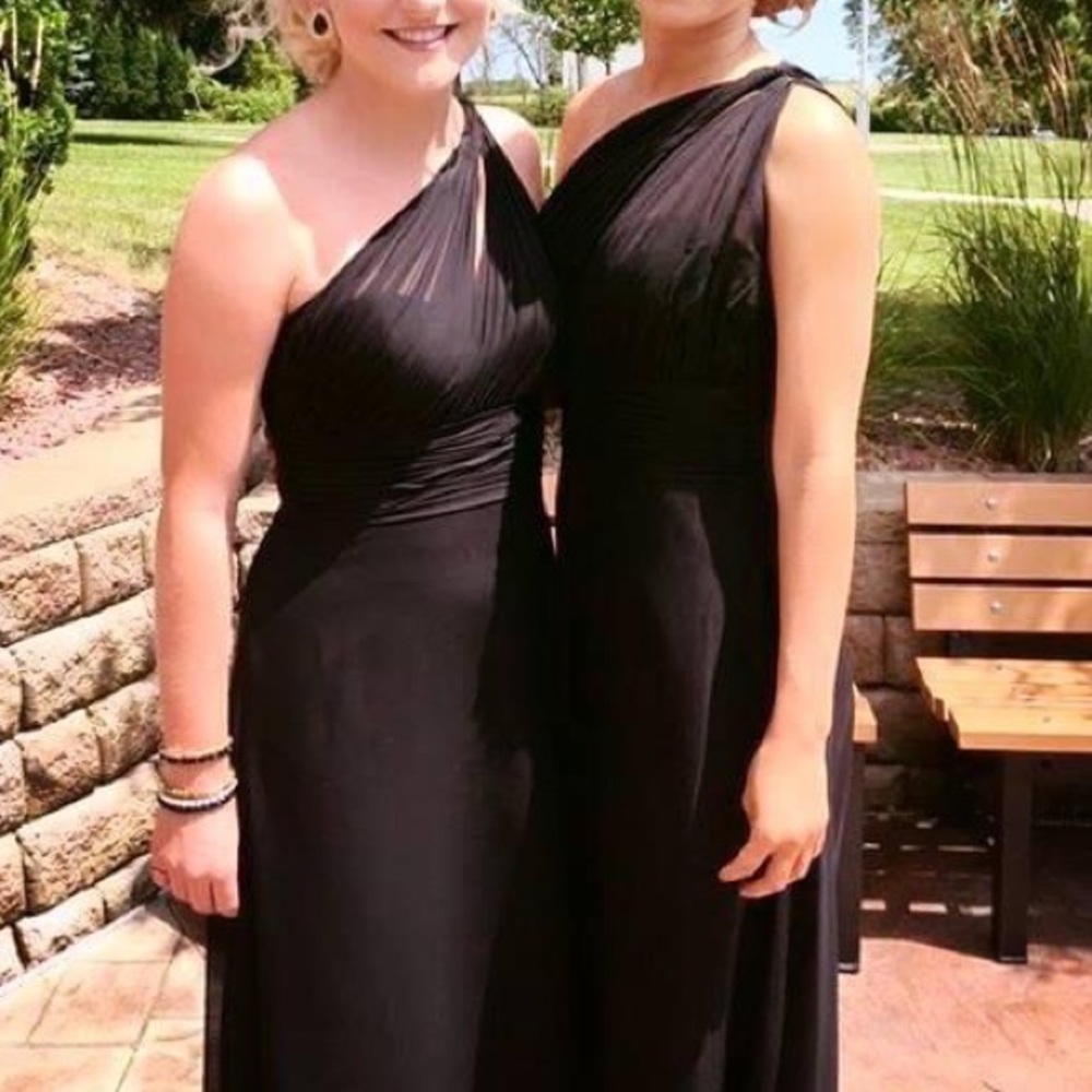 Wtoo Black Bridesmaids Dress size 4
